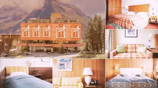 Ein historisches 5-Sterne-Hotel wird zu einem Pop-Up Hotel für moderne Nomaden & Bergliebhaber! 5
