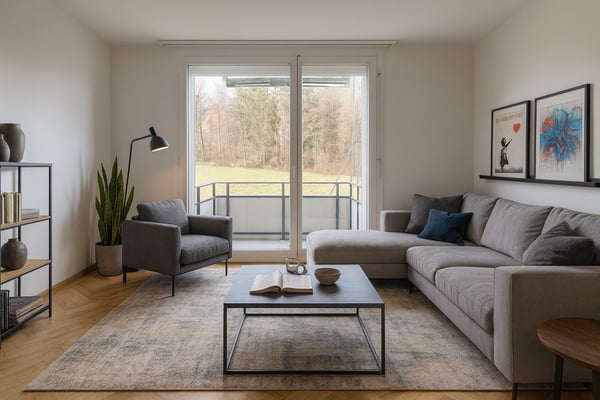 Unmöblierte 1-Zimmer-Wohnung zur Zwischennutzung in Zürich-Oerlikon (befristet bis 31.03.2026) 1