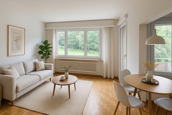 10min vom Stadtzentrum Basel - Zentrale 1ZimmerWohnung 1