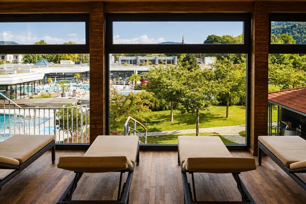 Ein Wohnort, den man normalerweise nur für Ferien bucht  direkt neben dem Thermalbad Bad Zurzach 4
