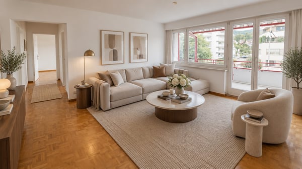 Helle 4-Zimmer-Wohnung im 2. OG ruhig wohnen in Uetikon am See | BEFRISTET 1