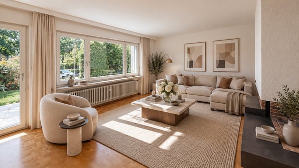 Helle 4-Zimmer-Wohnung im EG  ruhig wohnen in Herrliberg | BEFRISTET