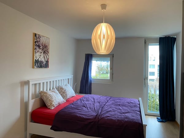 🏠 Modern 1.5 Zi Fully-Furnished Business Apartment at 8600 Dübendorf 10