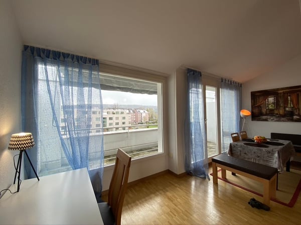 🏠 Modern 1.5 Zi Fully-Furnished Business Apartment at 8600 Dübendorf 13