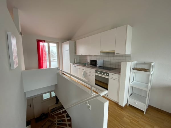 🏠 Modern 1.5 Zi Fully-Furnished Business Apartment at 8600 Dübendorf 15