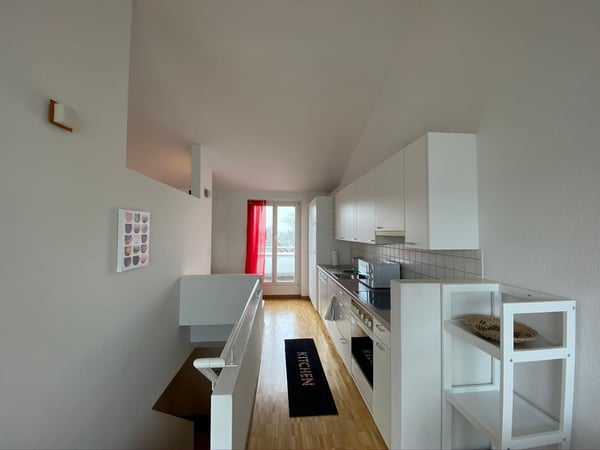 🏠 Modern 1.5 Zi Fully-Furnished Business Apartment at 8600 Dübendorf 17