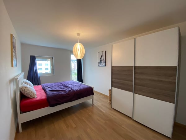 🏠 Modern 1.5 Zi Fully-Furnished Business Apartment at 8600 Dübendorf 9