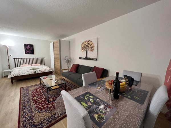 🏡 Fully Furnished Apartment City Connect Apartment – 2.5 zi Just 1 Min from Oerlikon Station 2