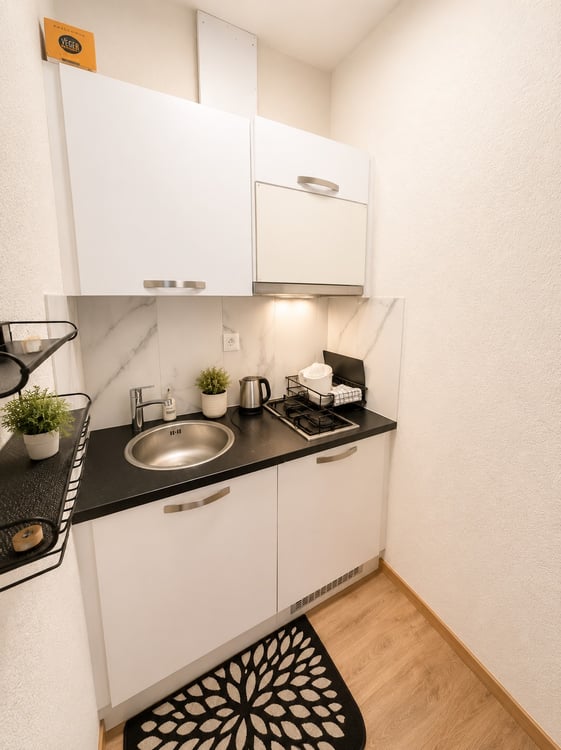 🏡Fully Furnished Studio Apartment Steinstrasse 35 8003 Zurich Ground Floor Right Side-S4 6
