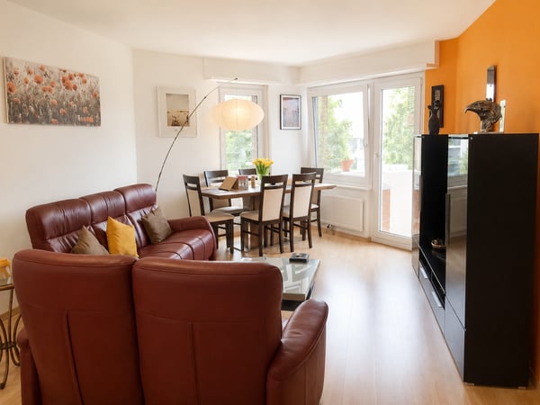 🏡 Charming Furnished 2.5-Room Apartment Seebacherstrasse 64, Zürich Seebach 2nd Floor Left