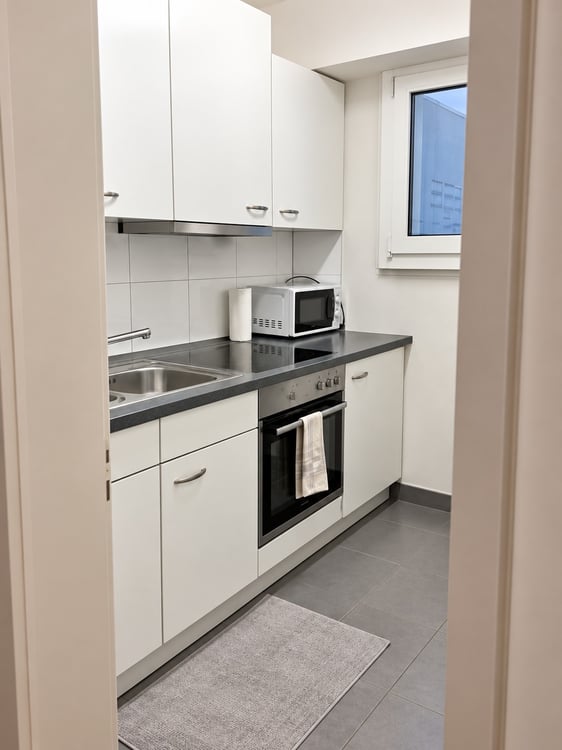 🏡 Fully Furnished 2.5-Room Apartment for Rent – Riehenring 143, 4058 Basel 12