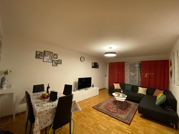 🌇 Fully Furnished 2.5-Room Apartment in Opfikon | Short-Term Rental | Balcony | Private Laundry 2