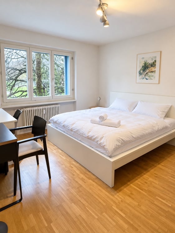 🏡Charming Furnished 2.5-Room Apartment with Balcony in Zürich Oerlikon 6