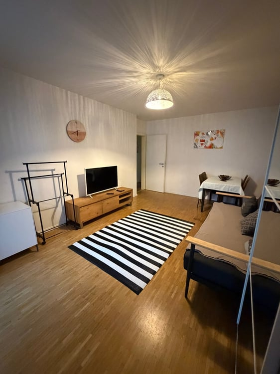 🏡Charming Furnished 2.5-Room Apartment with Balcony in Zürich Oerlikon 2