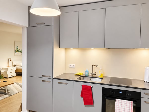 🏡 Fully Furnished 1.5-Room Apartment for Rent – Überlandstrasse, 8051 Zürich 7