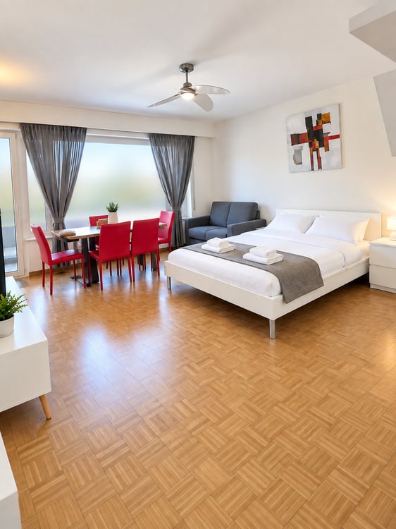 🏡 Fully Furnished 1.5-Room Apartment with Balcony in Dübendorf 1