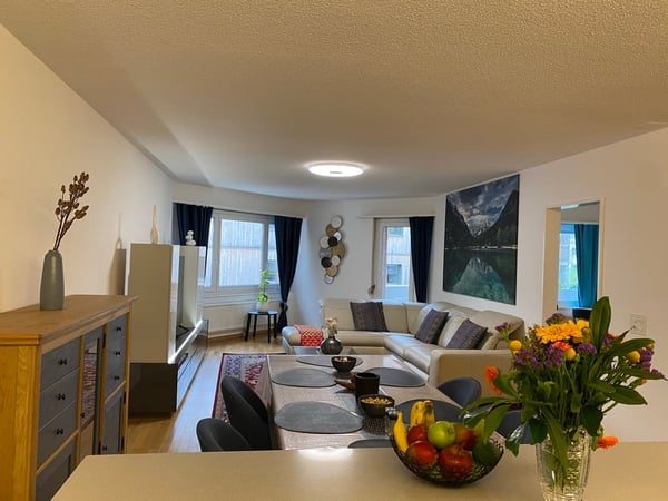 💎 Elegant Furnished 4.5-Room Home with a Beautiful Balcony in Seebach 3