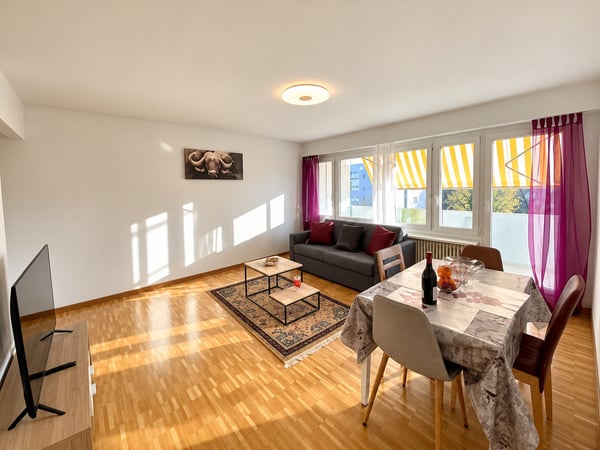 🏡 Furnished 3.5-Room Apartment with Private Balcony in Dübendorf – 8600 1