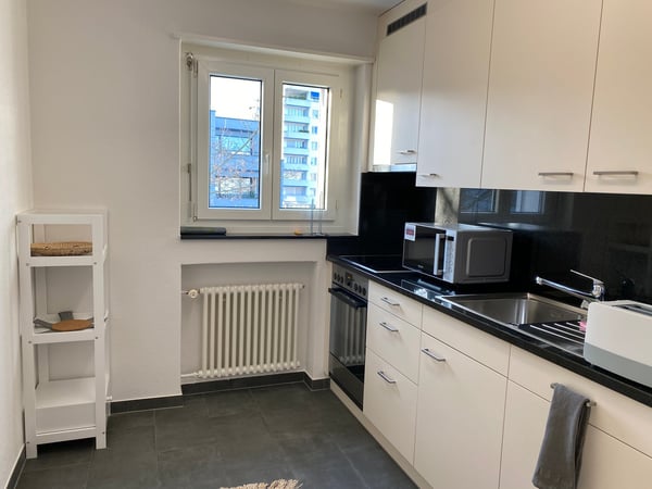 🏡 Furnished 2.5-Room Apartment with Private Balcony in Dübendorf – 8600 9