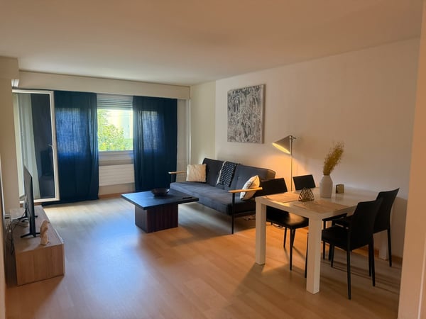 Fully Furnished 3.5-Room Apartment with 2 Bedrooms, 2 Bathrooms & Private Patio | Zürich 8051 1
