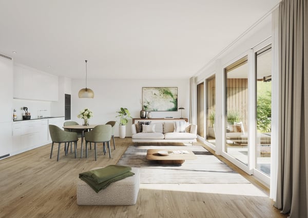 Erstvermietung - Moderne 5.5-Zimmer-Maisonettewohnung in Niederdorf 4