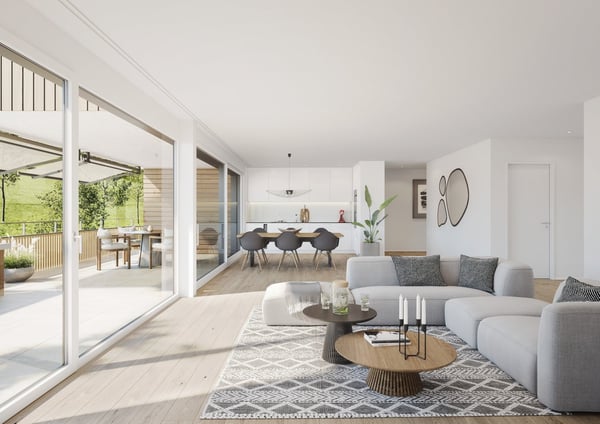 Erstvermietung - Moderne 4.5-Zimmerwohnung in Niederdorf 5