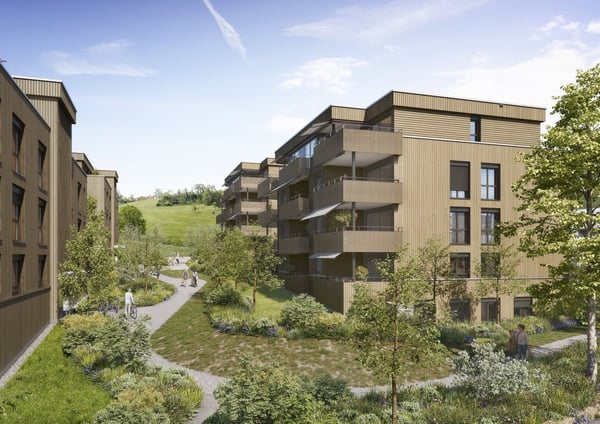 Erstvermietung - Moderne 3.5-Zimmerwohnung in Niederdorf 4