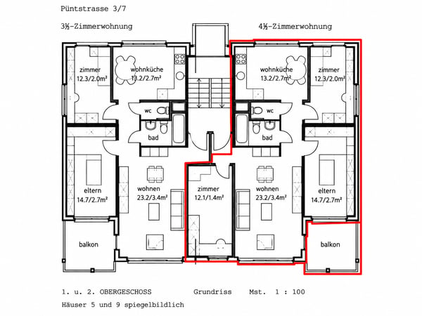 Helle 4.5-Zimmer-Wohnung mit Balkon in ruhiger Lage – Oberweningen 11