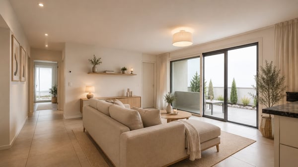 4 ½ Zimmer Wohnung mit grosser Terrasse/Garten und spektakulärer Aussicht! 3