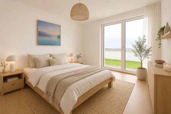 4 ½ Zimmer Wohnung mit grosser Terrasse/Garten und spektakulärer Aussicht! 6