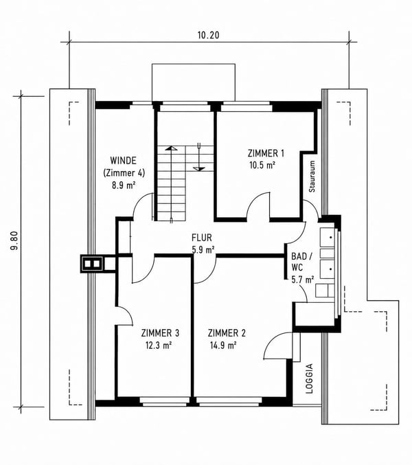 Freistehendes Einfamilienhaus mit Swimmingpool 18