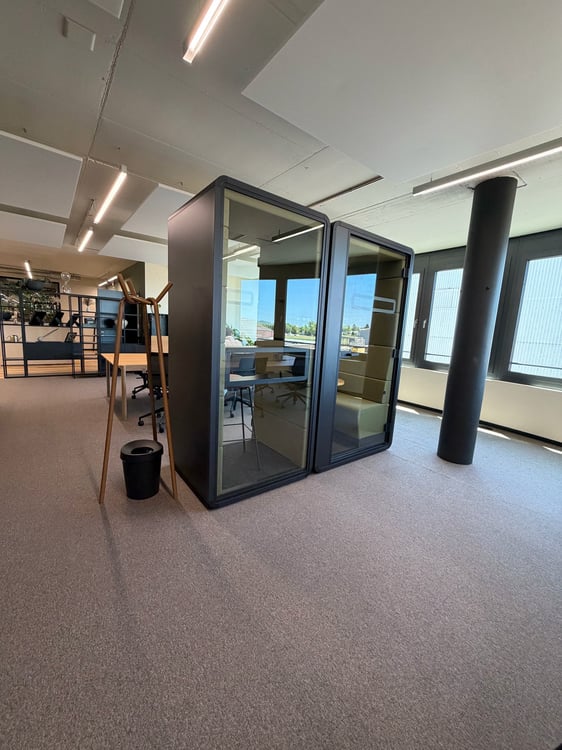 Vollmöbliertes Einzelbüro 20