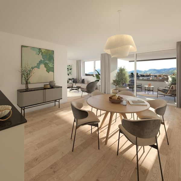 4.5 Zimmer mit Balkon zum Wohlfühlen 3