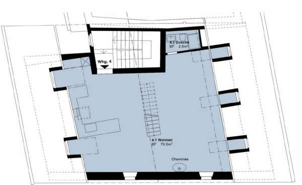 Charme trifft Moderne - Maisonette auf zwei Etagen mit Cheminée 10