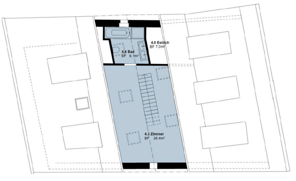 Charme trifft Moderne - Maisonette auf zwei Etagen mit Cheminée 11