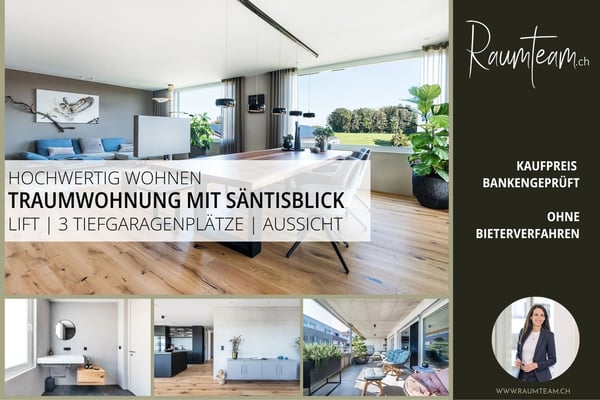 Traumwohnung mit Säntisblick 1
