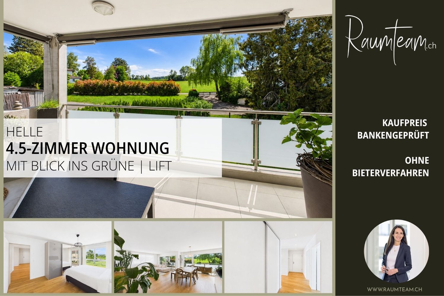 Immobilie in Güttingen - RESERVIERT - Helle Wohnung mit Blick ins Grüne - Bild 0