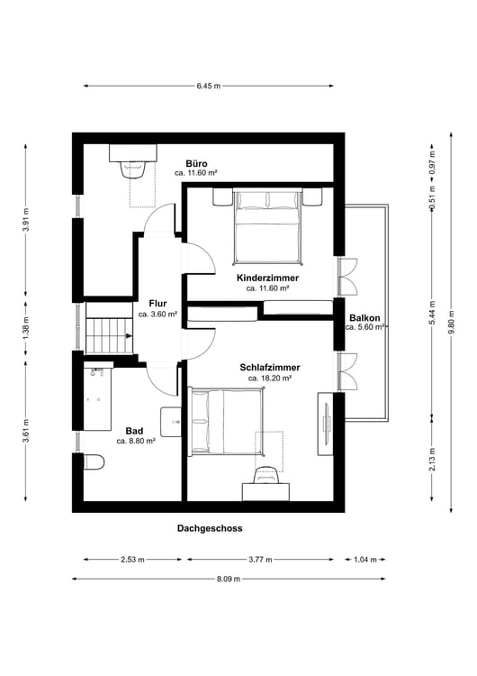 Charmantes freistehendes Chalet mit viel Umschwung 12