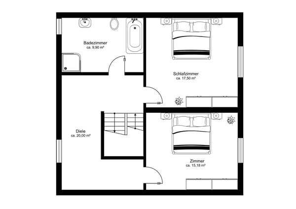 Hausgefühl statt Wohnung - Wohnen über drei Etagen 12