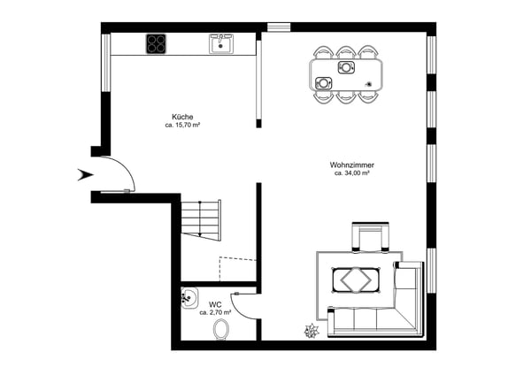 Hausgefühl statt Wohnung - Wohnen über drei Etagen 11