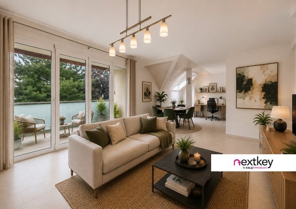 Grand 2,5 pièces vue lac et montagnes en exclusivité! 1