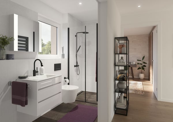 Noch 1 Haus von 8 Häuser frei. Sonnig ruhig zentral. Kindergarten, Bus in der Nähe. Schule 3-4 Min. 19