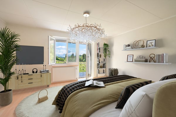 Exklusives Landhausidyll mit 3’874 m² Land, grossem Naturteich und Alpenblick 18