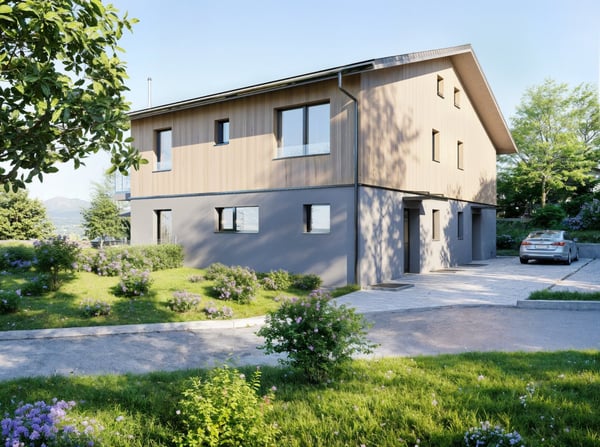 A 8 min de Monthey - 2 villas jumelles à 1871 Choëx 6