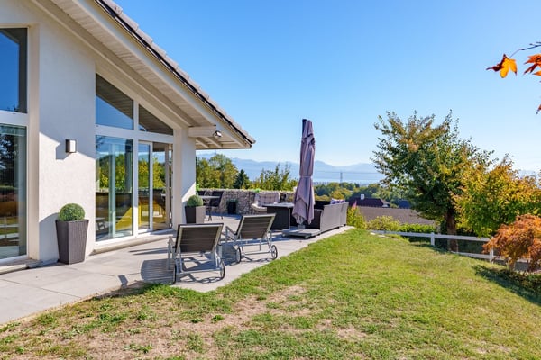 A 10 min de Lausanne - Villa individuelle avec vue sur le lac et logement indépendant 3