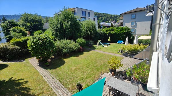 Sonnige 4.5 Zimmer-Maisonette-Wohnung in Gartenebene und 1. OG mit Wintergarten 2