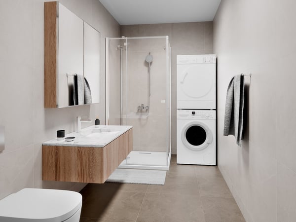 Modern 1.5-room attic apartment with 2 balconies in Attalens 5