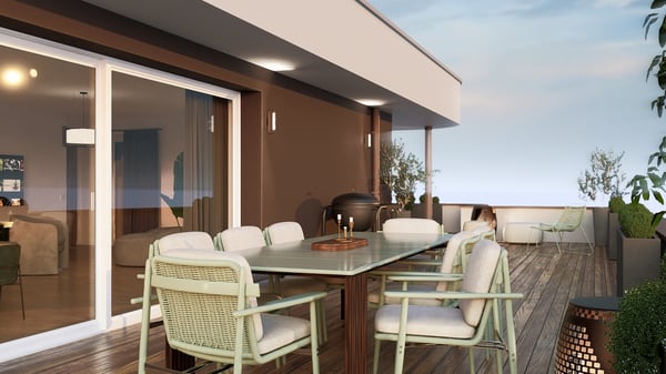 Magnifiques attiques 1.5 pièces de 190m² 3