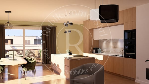Magnifiques attiques 5,5 pièces de 162m² et terrasse de 153m² 6