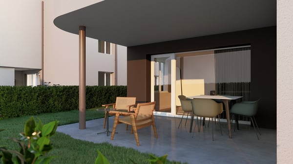 1.5 pièces de 11m² avec jardin privatif 1